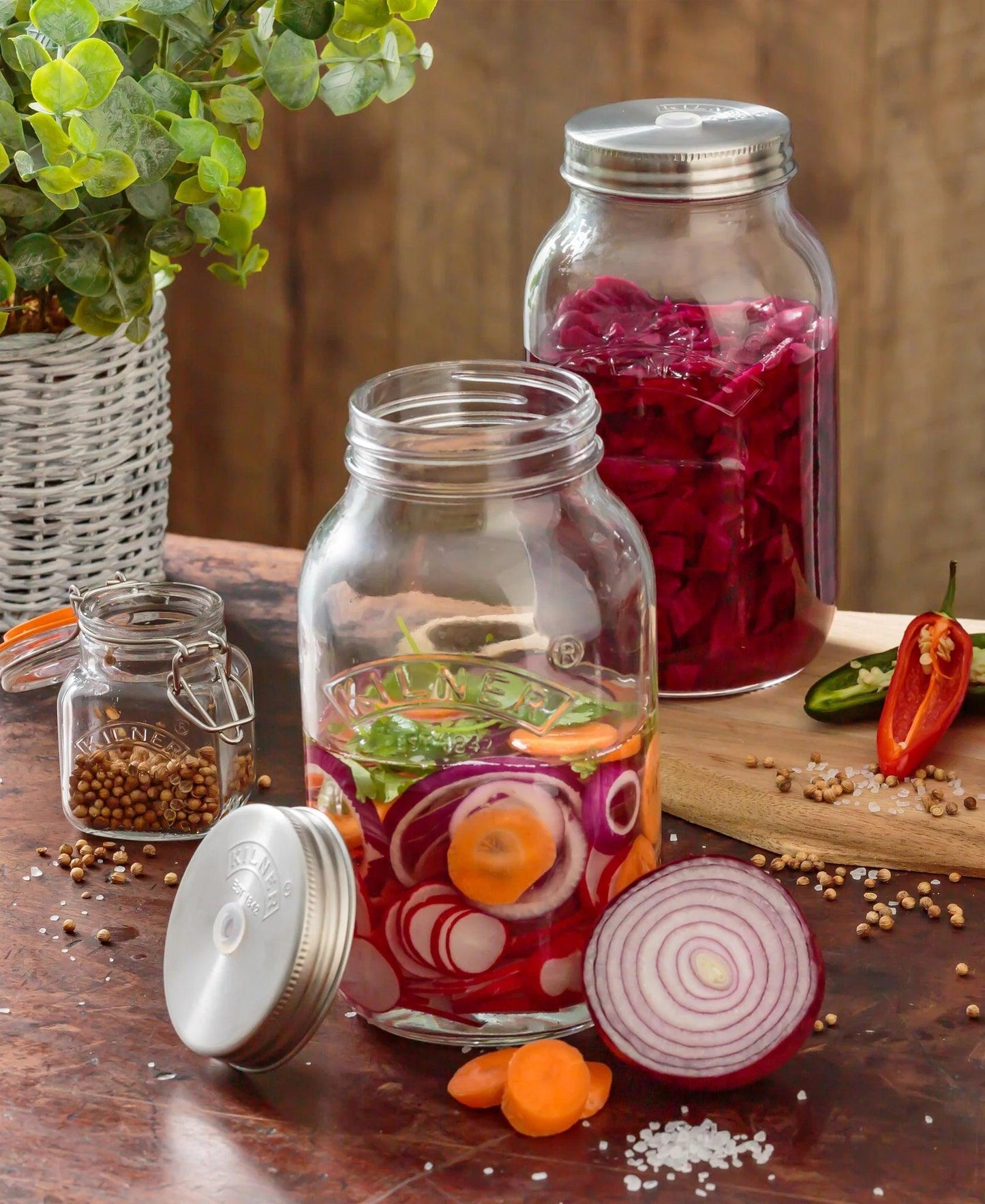Kilner Fermentation Set (Set of 2)