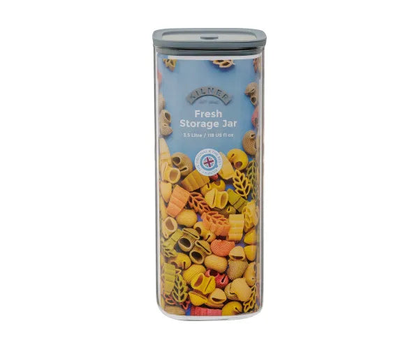 Kilner Fresh Storage Square Jar: 3.5 Liter