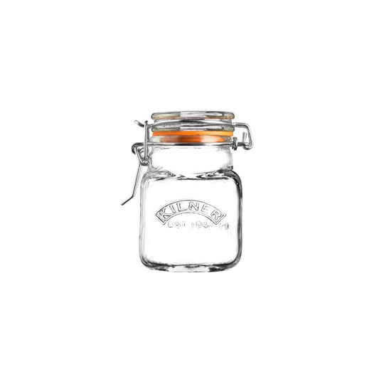 Kilner Square Clip Top Spice Bottle: 2.4 oz.