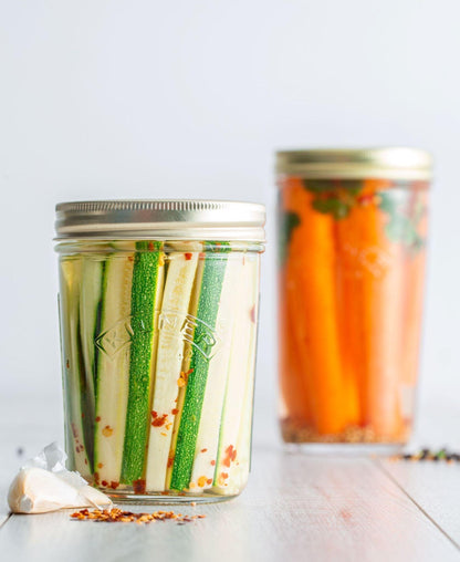 Kilner Wide Mouth Canning Jars (Set of 6): 12 oz.