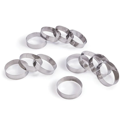 King Arthur English Muffin Rings (Set of 12)