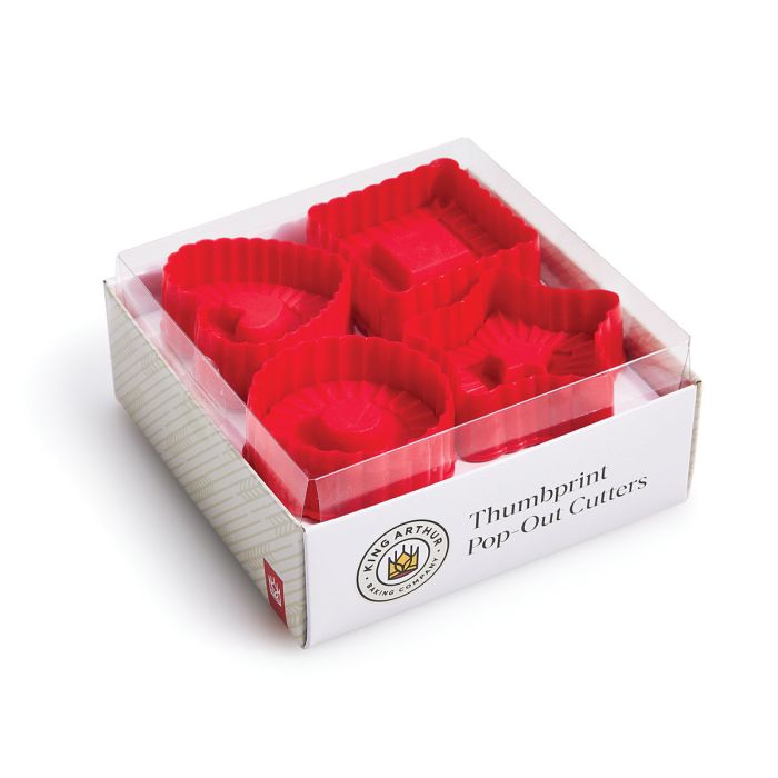 King Arthur Flour Thumbprint Pop Out Cookie Cutters