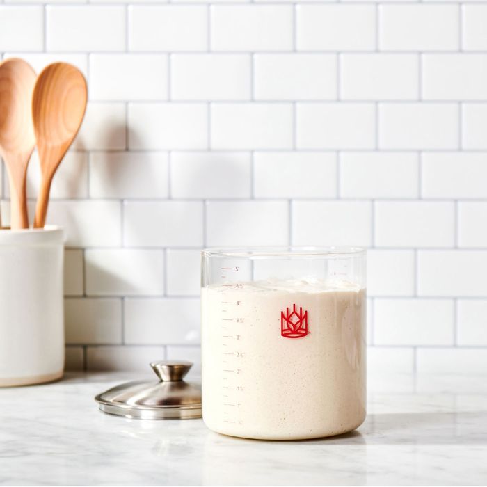 King Arthur Glass Sourdough Crock