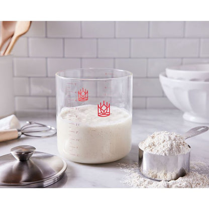 King Arthur Glass Sourdough Crock