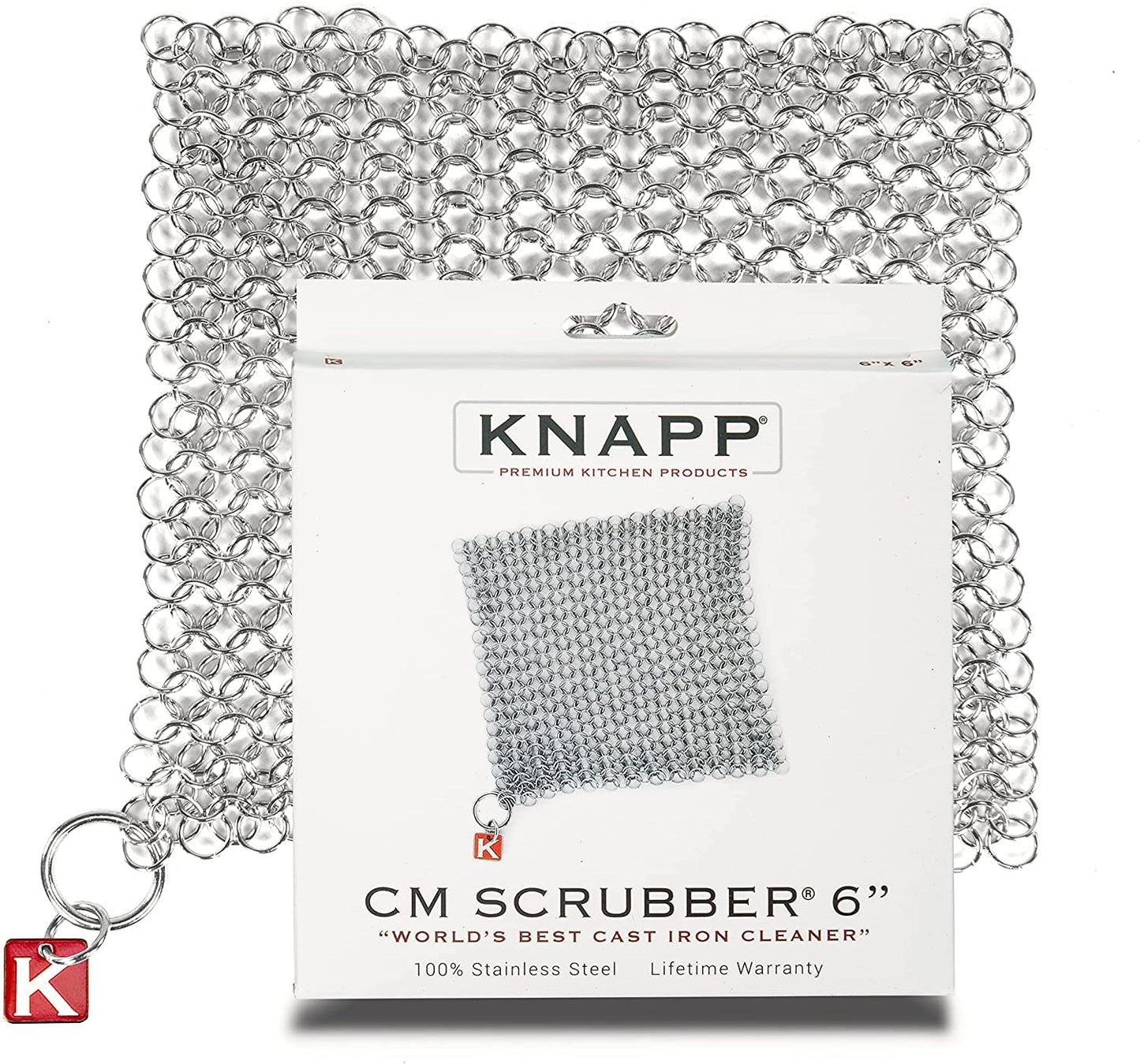 Knapp Made Chainmail Scrubber 6"