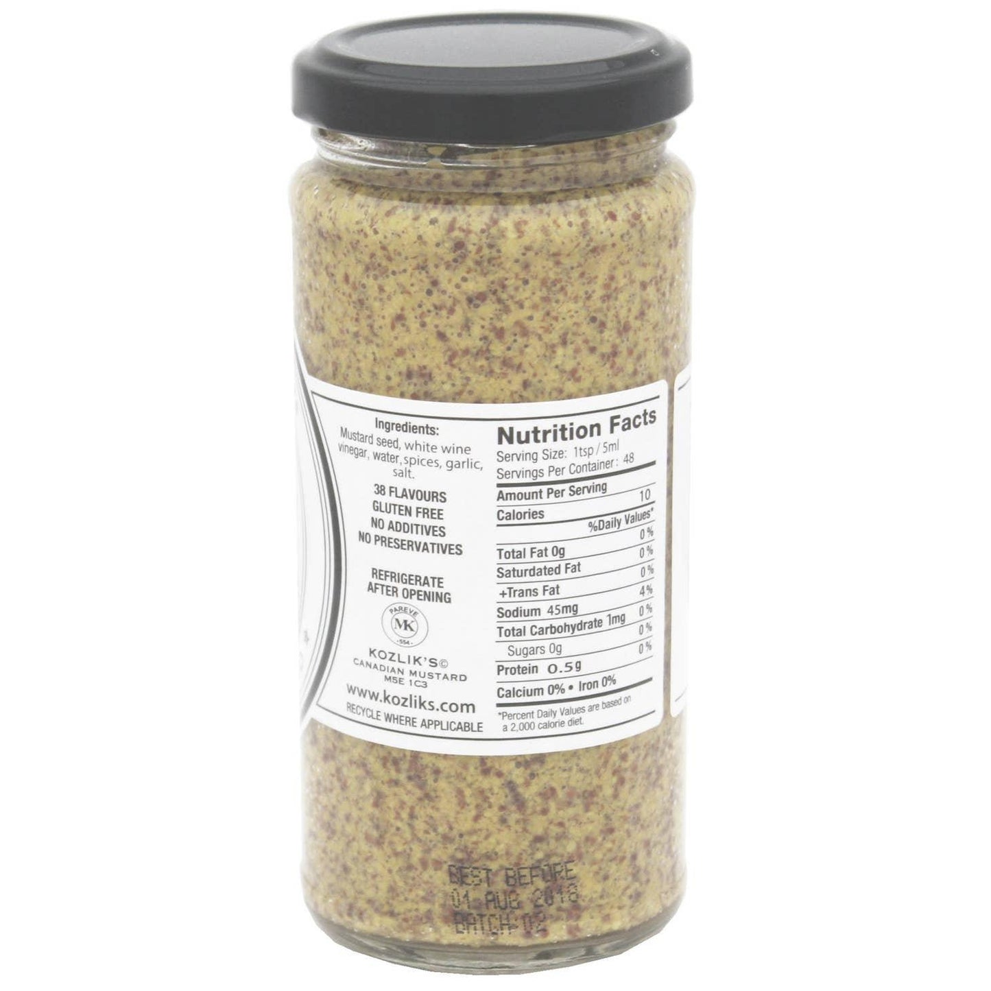 Kozlik's Canadian Mustard - Dijon Classic