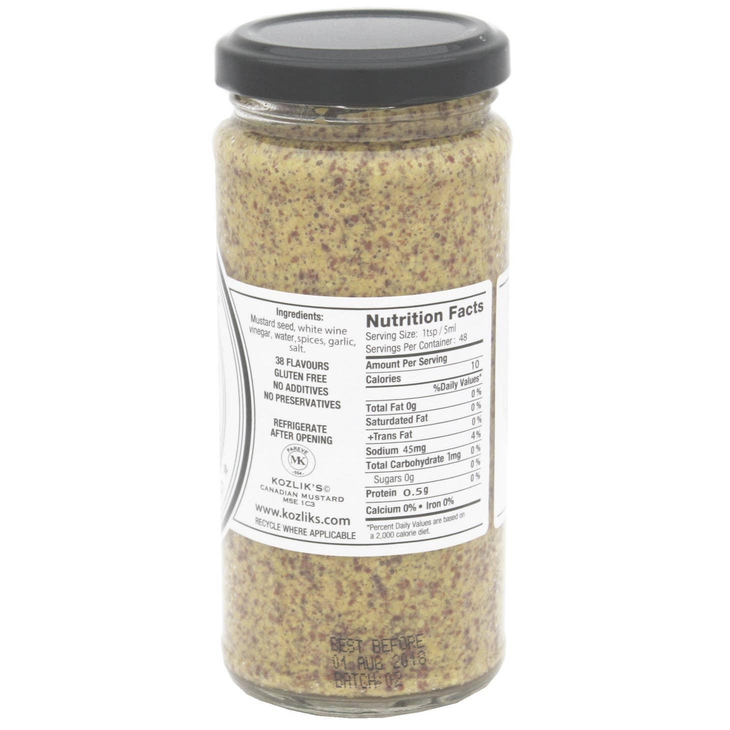 Kozlik's Canadian Mustard - Dijon Classic