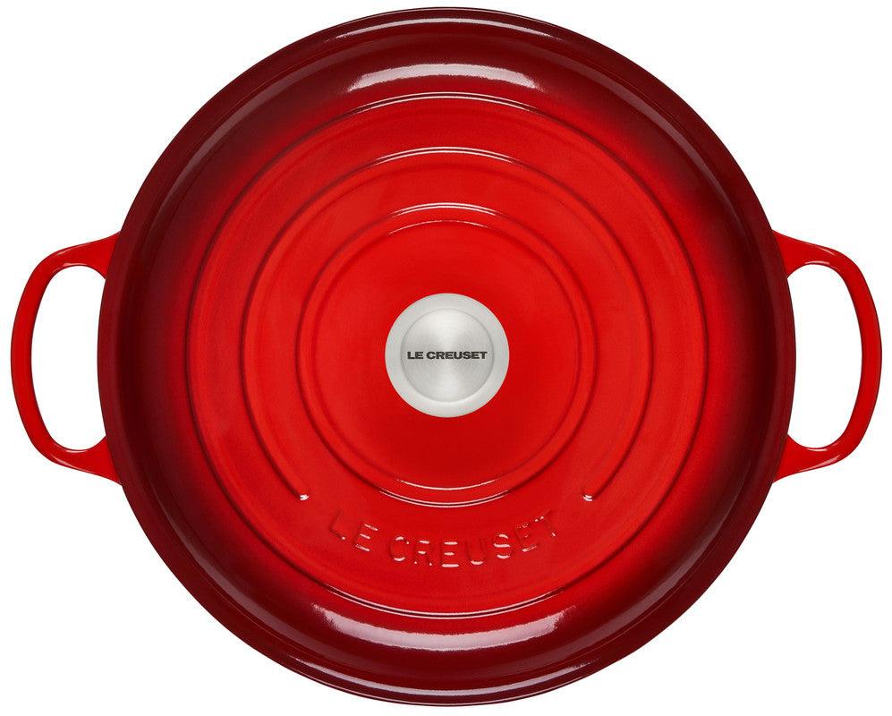 Le Creuset Braiser: 5QT, Cerise