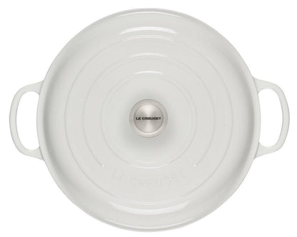 Le Creuset Braiser: 5QT, White