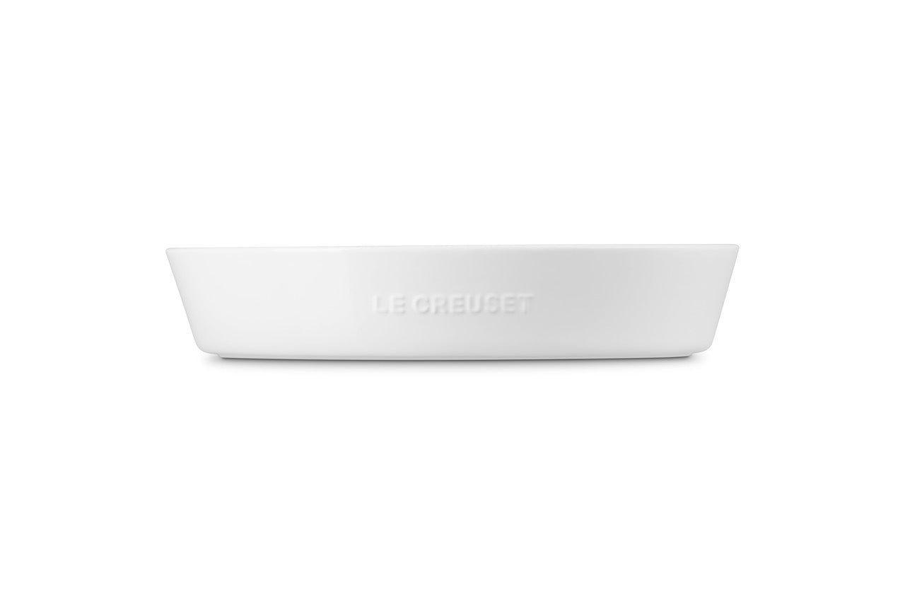 Le Creuset Chip and Dip Platter: White