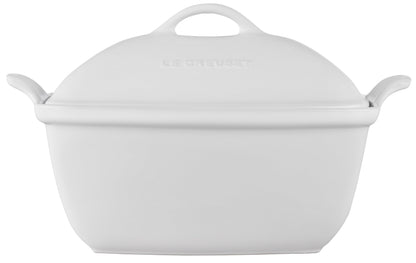 Le Creuset Deep Covered Baker: 4.5 QT, White