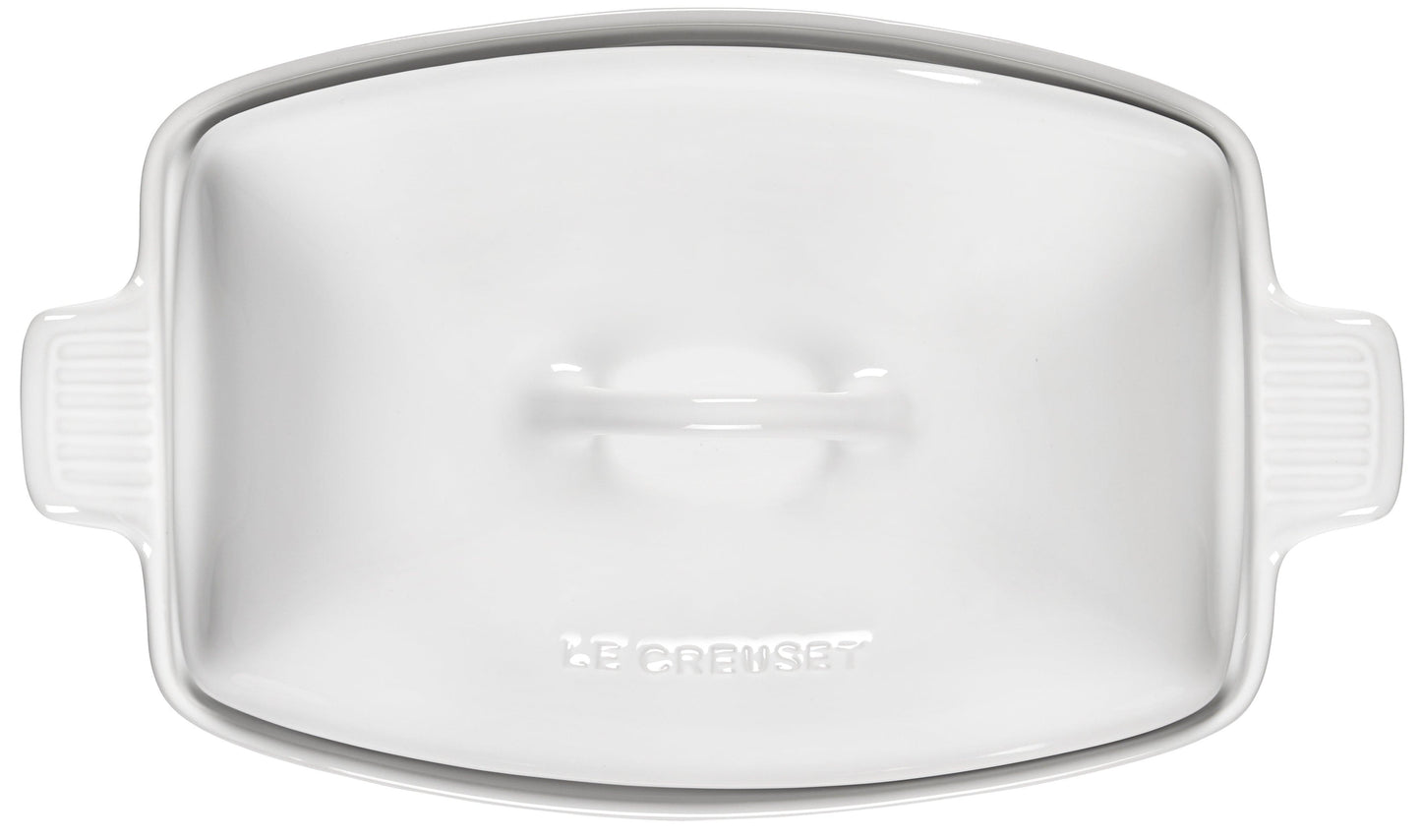 Le Creuset Deep Covered Baker: 4.5 QT, White