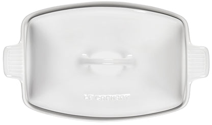 Le Creuset Deep Covered Baker: 4.5 QT, White