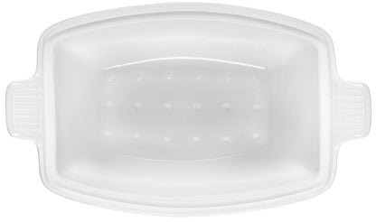 Le Creuset Deep Covered Baker: 4.5 QT, White
