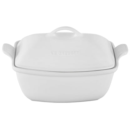 Le Creuset Deep Covered Baker: 4.5 QT, White