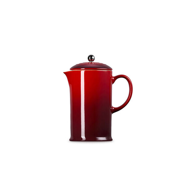 Le Creuset French Press: 34 oz., Cerise