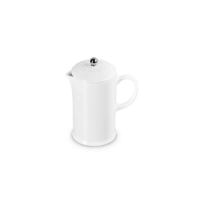 Le Creuset French Press: 34 oz., White