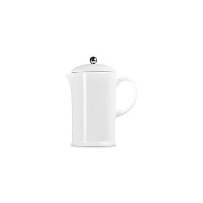 Le Creuset French Press: 34 oz., White