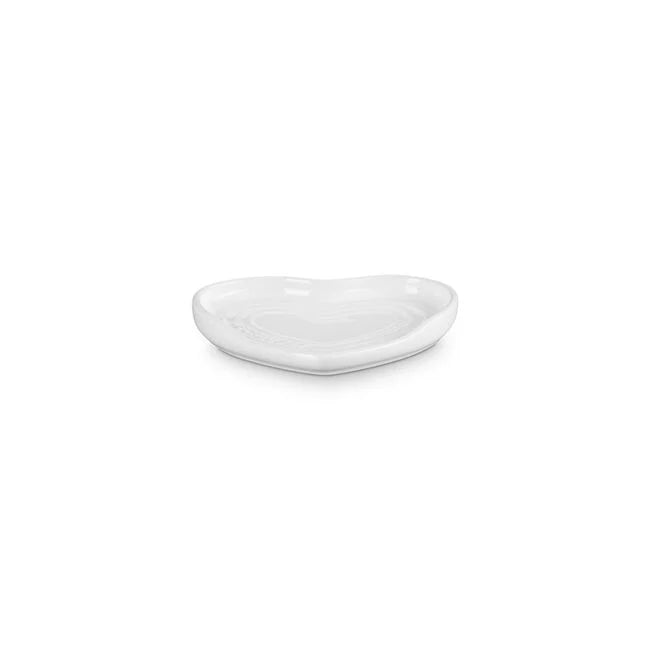 Le Creuset Heart Collection Spoon Rest: White