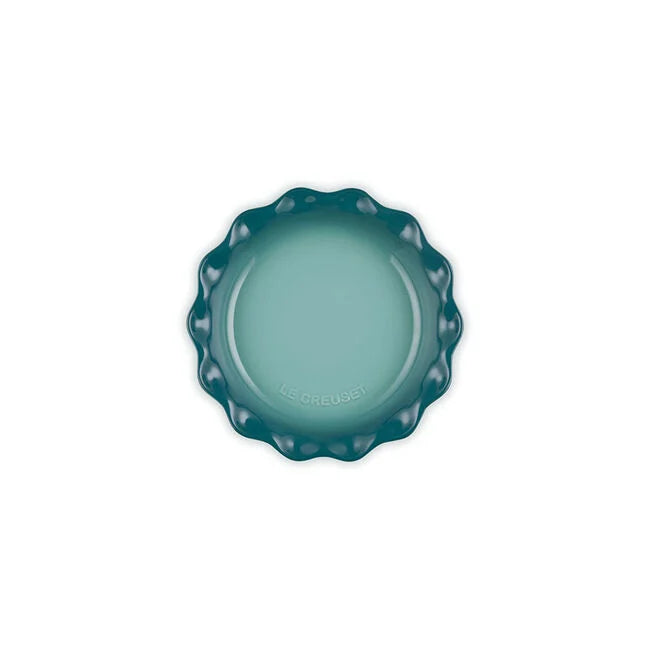 Le Creuset Heritage Pie Dish: Bleu Riviera