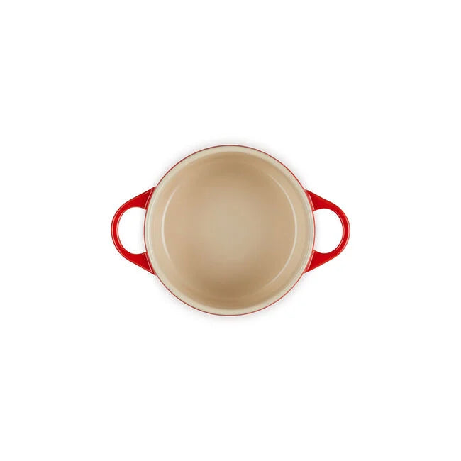 Le Creuset Mini Round Cocotte: 24 oz., Cerise