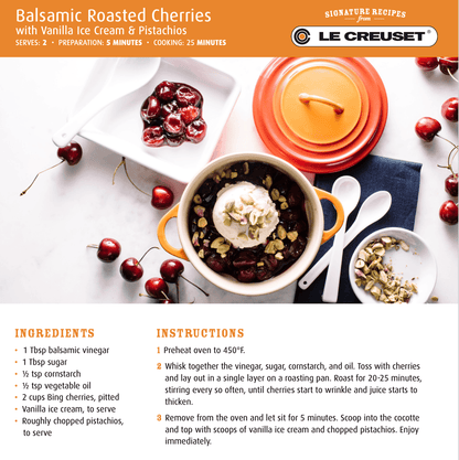 Le Creuset Cocotte: 8 oz., White