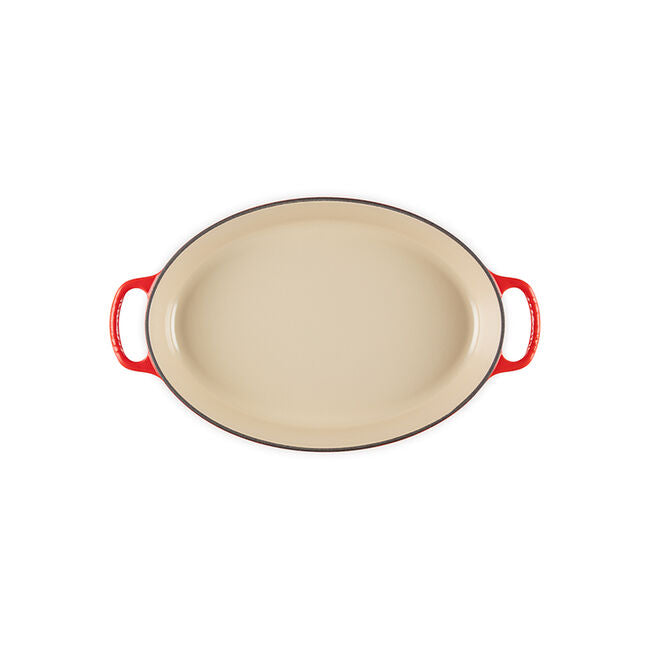 Le Creuset Oval Baker: 3QT, Cerise