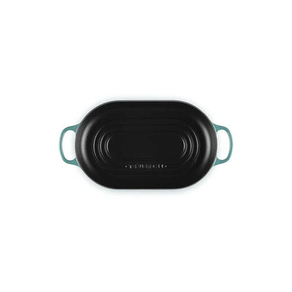 Le Creuset Oval Bread Oven: 11.5", Bleu Riviera