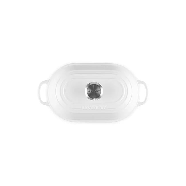 Le Creuset Oval Bread Oven:  11.5", White