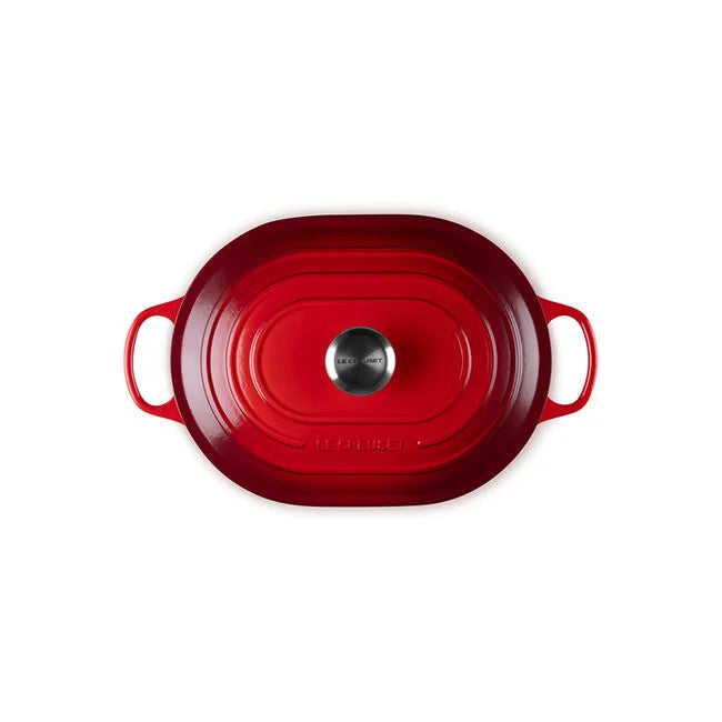 Le Creuset Oval Casserole: 3.75 QT, Cerise