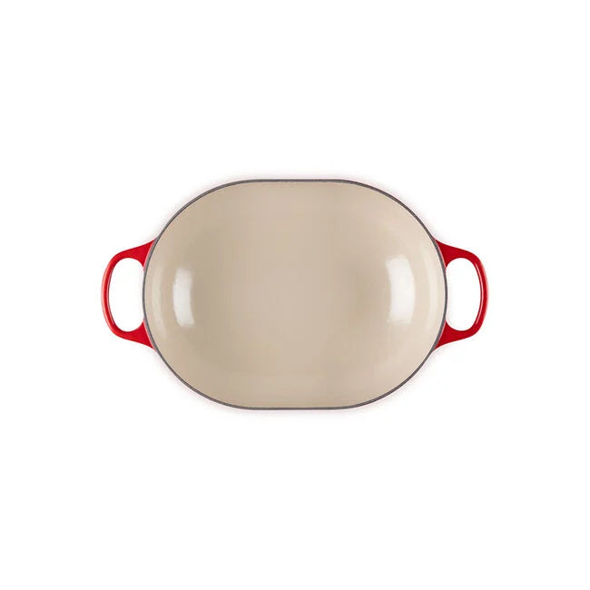 Le Creuset Oval Casserole: 3.75 QT, Cerise