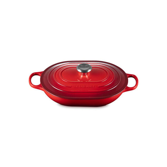 Le Creuset Oval Casserole: 3.75 QT, Cerise