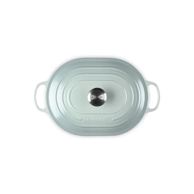 Le Creuset Oval Casserole: 3.75 QT, Sea Salt