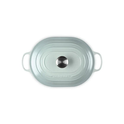 Le Creuset Oval Casserole: 3.75 QT, Sea Salt