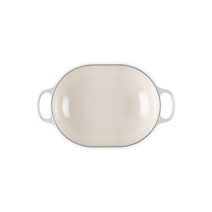 Le Creuset Oval Casserole: 3.75 QT, Sea Salt