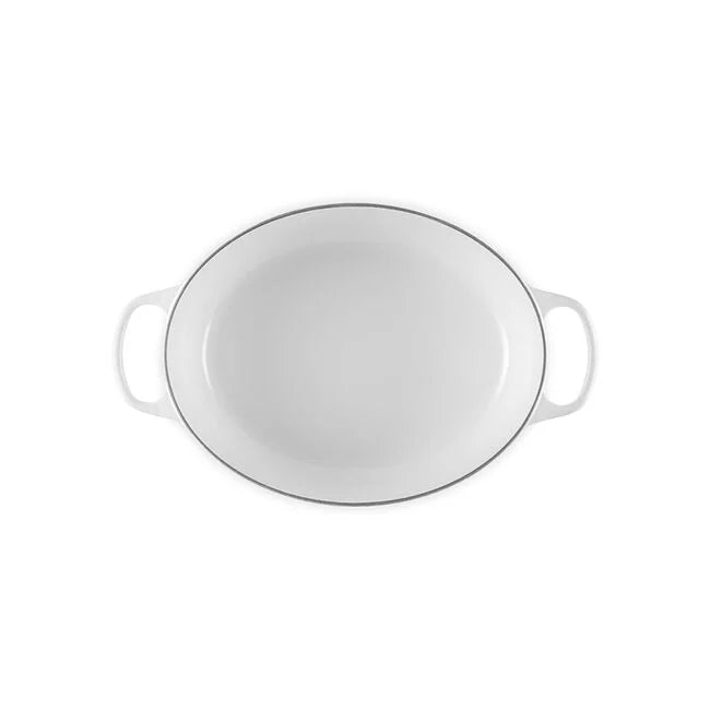 Le Creuset Oval Dutch Oven: 8 QT, White