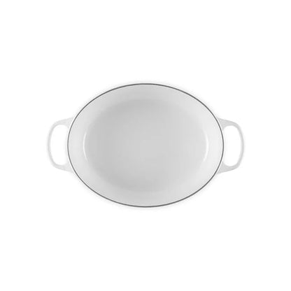 Le Creuset Oval Dutch Oven: 8 QT, White