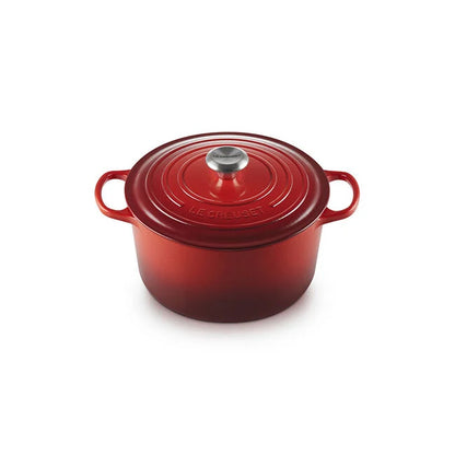 Le Creuset Round Deep Dutch Oven: 6.5 QT, Cerise