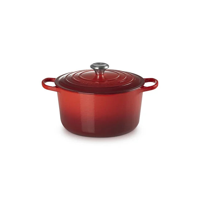 Le Creuset Round Deep Dutch Oven: 6.5 QT, Cerise