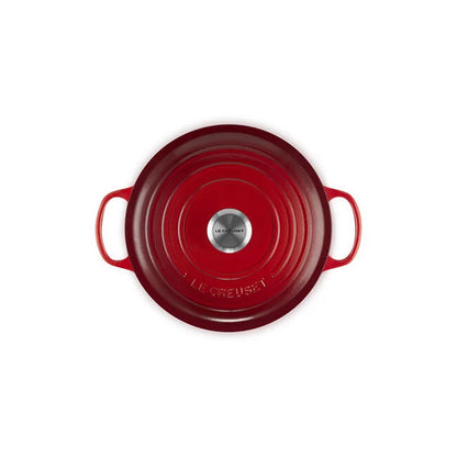 Le Creuset Round Deep Dutch Oven: 6.5 QT, Cerise