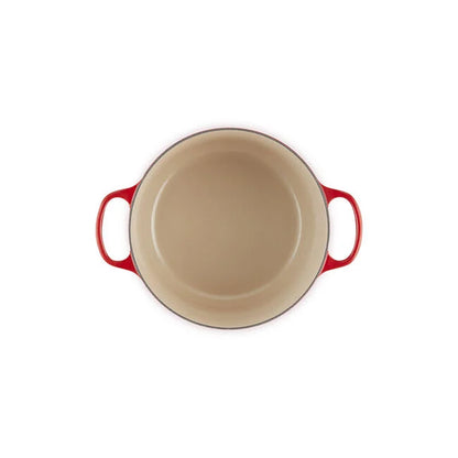 Le Creuset Round Deep Dutch Oven: 6.5 QT, Cerise