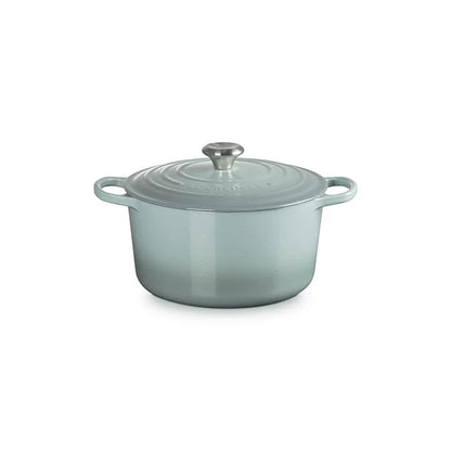 Le Creuset Round Deep Dutch Oven: 6.5 QT, Sea Salt