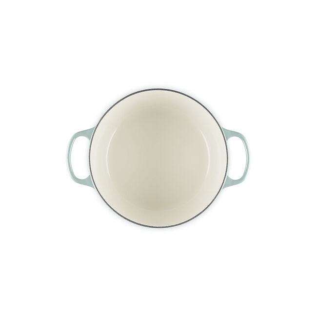 Le Creuset Round Deep Dutch Oven: 6.5 QT, Sea Salt