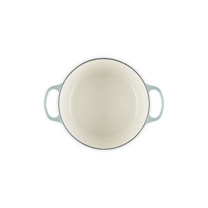 Le Creuset Round Deep Dutch Oven: 6.5 QT, Sea Salt
