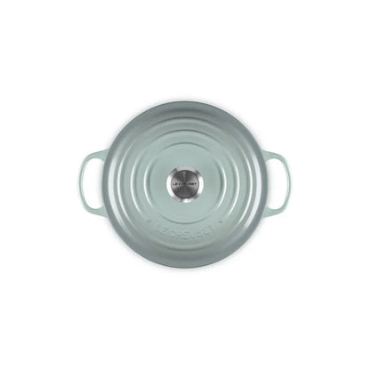 Le Creuset Round Deep Dutch Oven: 6.5 QT, Sea Salt