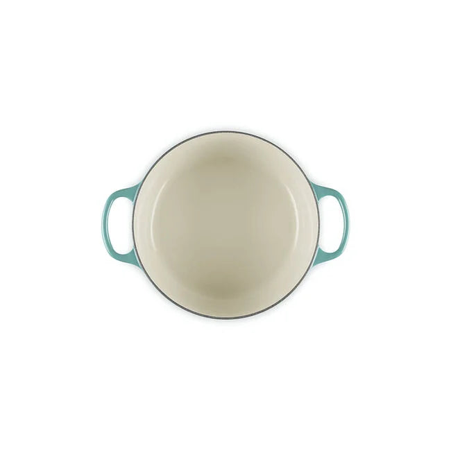 Le Creuset Round Dutch Oven:  4.5 QT, Bleu Riviera