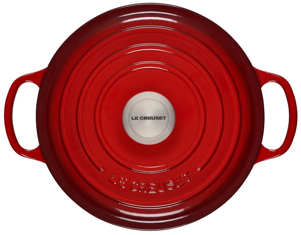 Le Creuset Round Dutch Oven: 4.5 QT, Cerise