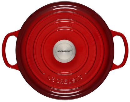 Le Creuset Round Dutch Oven: 4.5 QT, Cerise