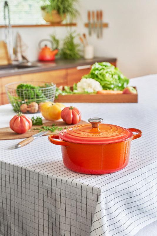 Le Creuset Round Dutch Oven: 4.5 QT, Flame