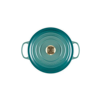 Le Creuset Round Dutch Oven:  5.5 QT, Bleu Riviera